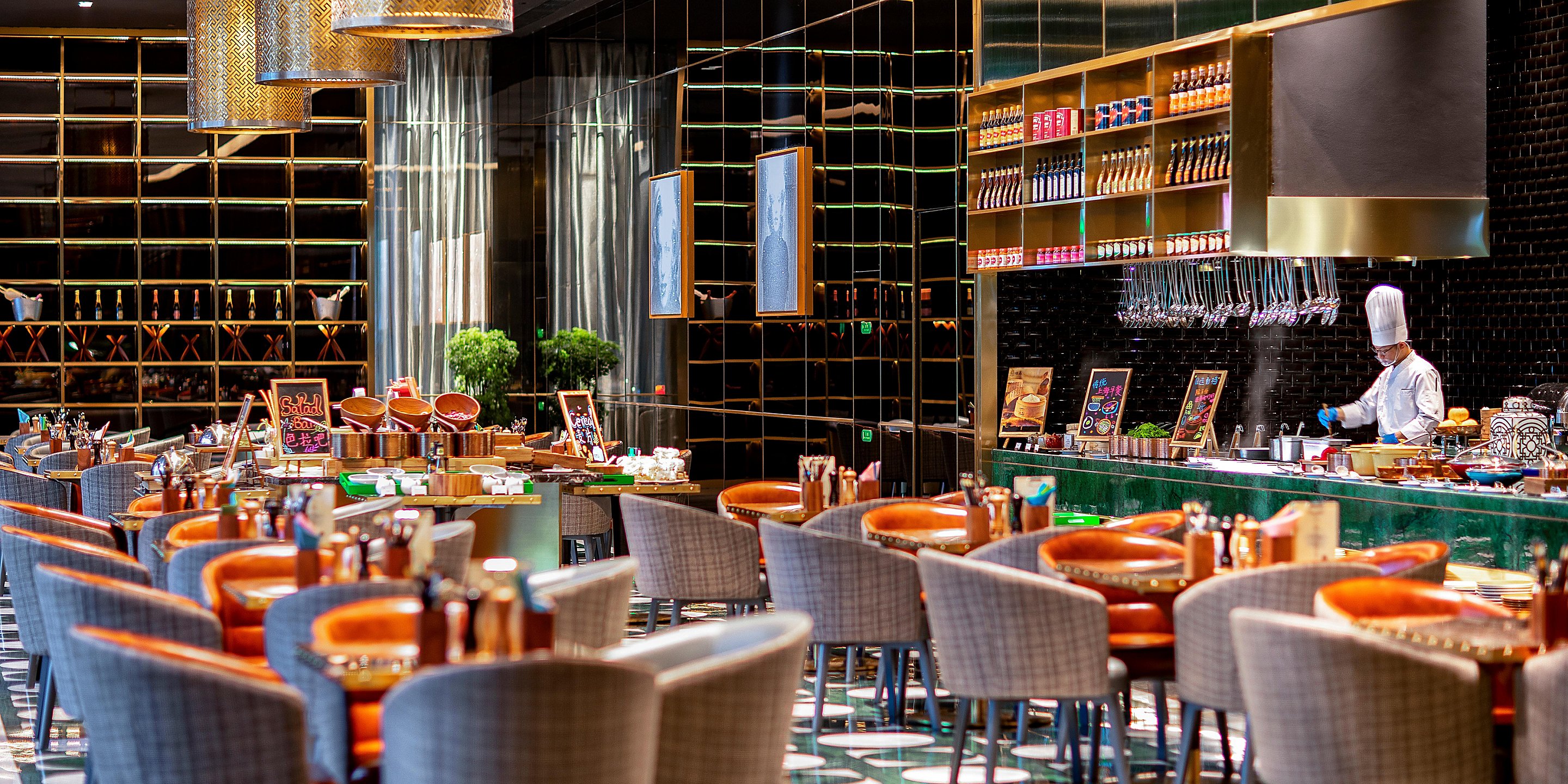 Docks Café offers an authentic taste of Asian food.